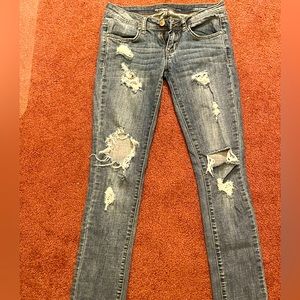 Not into all the holes. Special A ankle skinny size 0